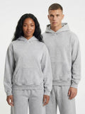 Acid Wash Hoodie - Grey