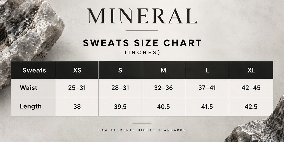 Trouser size chart